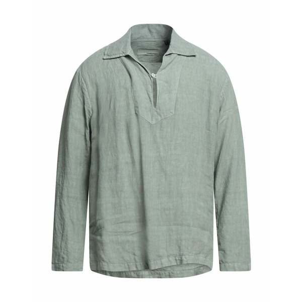 30%OFF SALE セール コスチュームメイン シャツ トップス メンズ Shirts Sage green