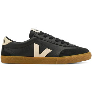 Veja ���F�W�� �����Y �X�j�[�J�[ �yVeja Volley Leather Black Pierre�z �T�C�Y EU_38(23.0cm) Black/Pierre