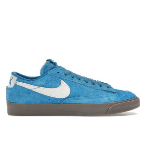 Nike �i�C�L �����Y �X�j�[�J�[ �yNike Blazer Low Devin Booker Chevrolet Surf Blue�z �T�C�Y US_7.5(25.5cm) Surf Blue/Sail-Gum Dark Brown