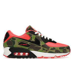 Nike iCL Y Xj[J[ yNike Air Max 90 Reverse Duck Camoz TCY US_6(24.0cm) Infrared/Black-Dark Sage-Baroque Brown