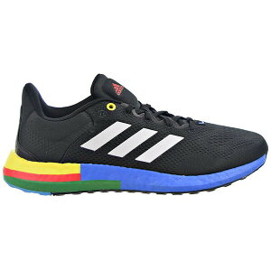 adidas AfB_X Y Xj[J[ yadidas Pureboost 21 Black Blue Green Yellow Redz TCY US_5(23.0cm) Core Black/Cloud White/Red