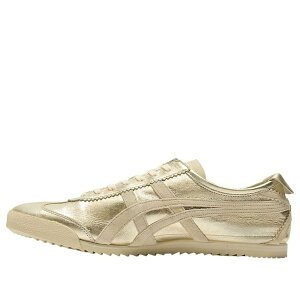 Onitsuka Tiger �I�j�c�J�^�C�K�[ �����Y �X�j�[�J�[ �yOnitsuka Tiger Nippon Made Mexico 66 Deluxe 'Pure Gold Cream' 1181A496-200�z �T�C�Y US_12.5(30.5cm)