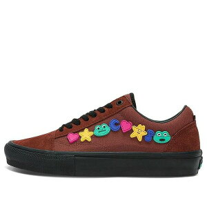 Vans �o���Y �����Y �X�j�[�J�[ �yVans Frog Skateboards x Skate Old Skool 'Brown' VN0A5FCBY49�z �T�C�Y US_9.5(27.5cm)