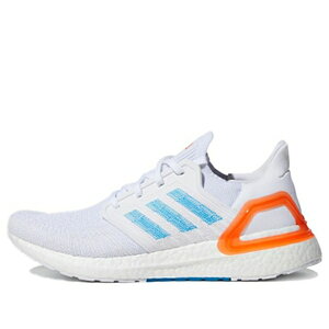 adidas �A�f�B�_�X �����Y �X�j�[�J�[ �yadidas Ultraboost 20 Primeblue 'White Blue' FY3458�z �T�C�Y US_7.5(25.5cm)