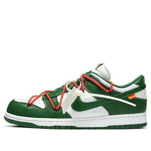 Nike �i�C�L �����Y �X�j�[�J�[ �yNike x Off-White Dunk Low 'Pine Green' CT0856-100�z �T�C�Y US_9.5(27.5cm)