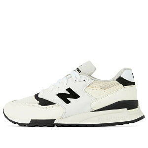 New Balance �j���[�o�����X �����Y �X�j�[�J�[ �yNew Balance Teddy Santis 998 Made in USA 'White Black' U998TI�z �T�C�Y US_M_4.5
