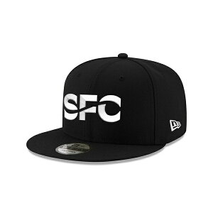 �j���[�G�� �����Y �X�q �A�N�Z�T���[ Men's Black Seattle Sounders FC Core 9FIFTY Snapback Hat Black