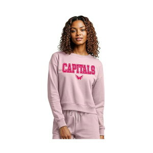 �R���Z�v�g�X�|�[�c ���f�B�[�X �p�[�J�[�E�X�E�F�b�g�V���c �A�E�^�[ Women's Pink Washington Capitals Tonal Pullover Sweatshirt Pink