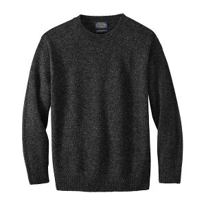 �y���h���g�� �����Y �j�b�g&�Z�[�^�[ �A�E�^�[ Men's Shetland Crew Sweater Black Heather