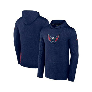 �t�@�i�e�B�N�X �����Y �p�[�J�[�E�X�E�F�b�g�V���c �A�E�^�[ Men's Navy Washington Capitals Authentic Pro Lightweight Pullover Hoodie Navy