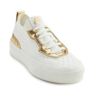 J[K[tFh fB[X Xj[J[ V[Y Women's Gabby Slip-On Sneakers Bright White/Gold
