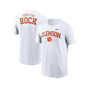 iCL Y Vc gbvX Men's White Clemson Tigers Blitz 2-Hit T-Shirt White