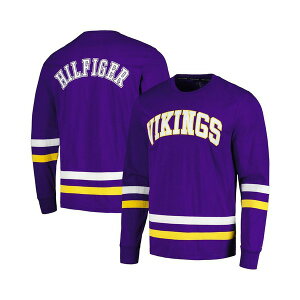 g~[ qtBK[ Y Vc gbvX Men's Purple/Gold Minnesota Vikings Nolan Long Sleeve T-Shirt Purple, Gold