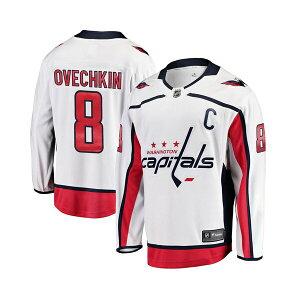 �t�@�i�e�B�N�X �����Y �V���c �g�b�v�X Men's Alexander Ovechkin White Washington Capitals Breakaway Player Jersey White