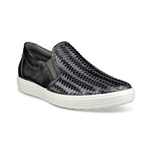 GR[ fB[X Xj[J[ V[Y Women's Soft 7 Woven Slip-On Sneakers Silver Heavy