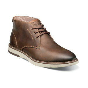 t[VC Y u[c V[Y Men's Vibe Plain Toe Chukka Boot Brown CH
