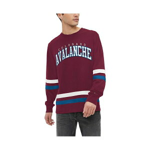 g~[ qtBK[ Y Vc gbvX Men's Burgundy Colorado Avalanche Nolan Long Sleeve T-shirt Burgundy