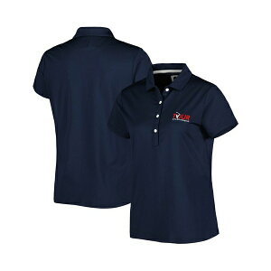 tbgWC fB[X Jbg\[ gbvX Women's Navy TOUR Championship Logo Polo Shirt Navy