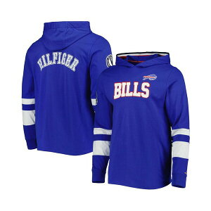 g~[ qtBK[ Y Vc gbvX Men's Royal, White Buffalo Bills Alex Long Sleeve Hoodie T-shirt Royal, White