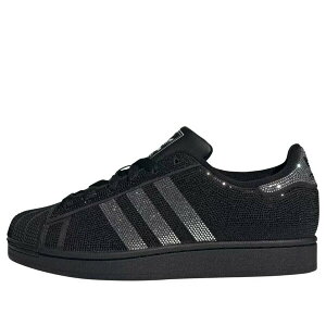adidas �A�f�B�_�X ���f�B�[�X �X�j�[�J�[ �y(WMNS) adidas Superstar II 'Core Black Silver Metallic Off White' IH4200�z �T�C�Y US_6(23.0cm)