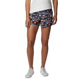 コロンビア レディース カジュアルパンツ ボトムス Women's Sandy River II Printed Mid-Rise Shorts Nocturnal, Seas