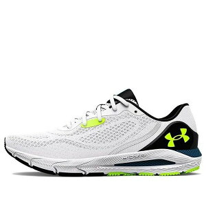 Under Armour A_[A[}[ Y Xj[J[ yUnder Armour HOVR Sonic 5 'White High-Vis Yellow' 3024898-100z TCY US_9(27.0cm)