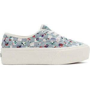 Vans oY fB[X Xj[J[ yVans Woven Authentic Stackform Light Blue Floral Multi (Women's)z TCY US_8(25.0cm) Light Blue/Floral/Multi