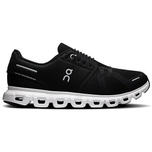 On I fB[X Xj[J[ yOn Running Cloud 6 Black White (Women's)z TCY US_7(24.0cm) Black/White