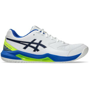 ASICS �A�V�b�N�X �����Y �X�j�[�J�[ �yASICS Gel-Dedicate 8 Pickleball White Black�z �T�C�Y US_9.5(27.5cm) White/Black