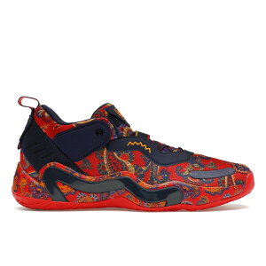 adidas �A�f�B�_�X �����Y �X�j�[�J�[ �yadidas D.O.N. Issue #3 Bel-Air Athletics Prep School Dark Blue�z �T�C�Y US_12.5(30.5cm) Dark Blue/Red/Team College Gold