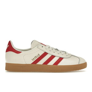 adidas �A�f�B�_�X �����Y �X�j�[�J�[ �yadidas Gazelle Peru�z �T�C�Y US_8.5(26.5cm) Off White/Team Power Red 2/Gum