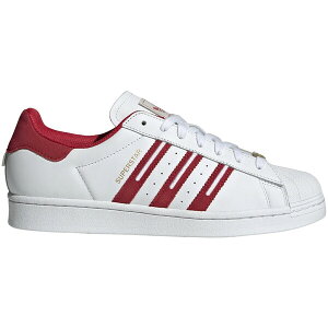 adidas �A�f�B�_�X �����Y �X�j�[�J�[ �yadidas Superstar Cloud White Team Victory Red Grey�z �T�C�Y US_7.5(25.5cm) Cloud White/Team Victory Red/Grey One