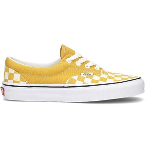 Vans �o���Y �����Y �X�j�[�J�[ �yVans Era Checkerboard Yellow�z �T�C�Y US_8.5(26.5cm) Yolk Yellow/White