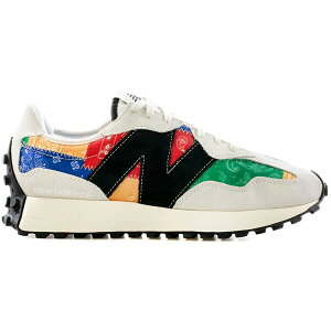 New Balance �j���[�o�����X �����Y �X�j�[�J�[ �yNew Balance 327 Shoe Palace Unity Patchwork Bandana�z �T�C�Y US_8.5(26.5cm) White/Green/Red/Multi-Colopr
