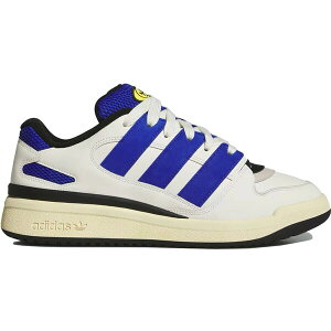 adidas �A�f�B�_�X �����Y �X�j�[�J�[ �yadidas Forum2000 Off White Semi Lucid Blue�z �T�C�Y US_12.5(30.5cm) Off White/Semi Lucid Blue/Easy Yellow