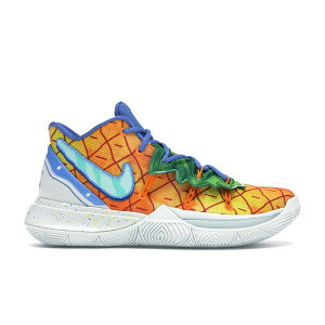 Nike �i�C�L �����Y �X�j�[�J�[ �yNike Kyrie 5 Spongebob Pineapple House�z �T�C�Y US_11(29.0cm) Orange/Green-Blue