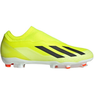 adidas �A�f�B�_�X �����Y �X�j�[�J�[ �yadidas Crazyfast League Laceless FG Team Solar Yellow Core Black Cloud White�z �T�C�Y US_12(30.0cm) Team Solar Yellow 2/Core Black/Cloud White