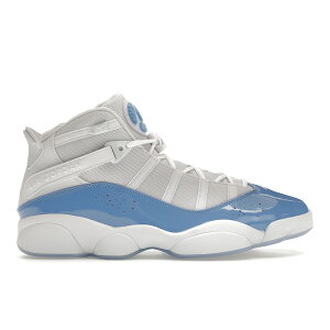 Jordan �W���[�_�� �����Y �X�j�[�J�[ �yJordan 6 Rings UNC�z �T�C�Y US_8.5(26.5cm) White/Valor Blue-Ice-White