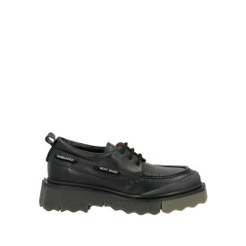 【送料無料】 オフホワイト メンズ ドレスシューズ シューズ Lace-up shoes Black