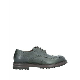 【送料無料】 グリーン・ジョージ メンズ ドレスシューズ シューズ Lace-up shoes Dark green