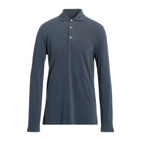 【送料無料】 イザイア メンズ ポロシャツ トップス Polo shirts Navy blue