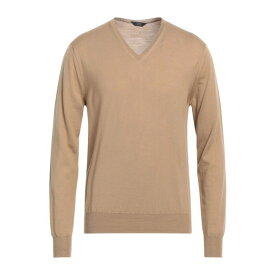 【送料無料】 エイチエスアイオー メンズ ニット&セーター アウター Sweaters Camel