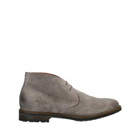 【送料無料】 サントーニ メンズ ブーツ シューズ Ankle boots Dove grey