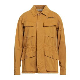 【送料無料】 アスペジ メンズ ジャケット＆ブルゾン アウター Jackets Mustard