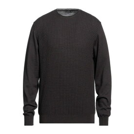 【送料無料】 フェランテ メンズ ニット&セーター アウター Sweaters Dark brown