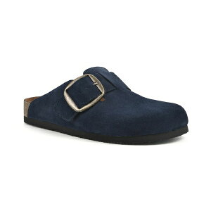 zCg}Ee fB[X T_ V[Y Women's Big Easy Slip On Clogs Navy Suede