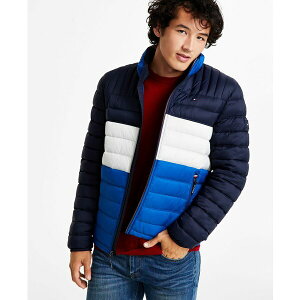 g~[ qtBK[ Y WPbgu] AE^[ Men's Packable Quilted Puffer Jacket Royal Blue Combo