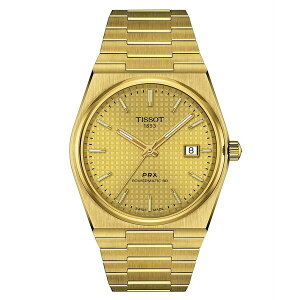 eB\bg fB[X rv ANZT[ Men's Swiss Automatic PRX Powermatic 80 Gold PVD Stainless Steel Bracelet Watch 40mm Gold