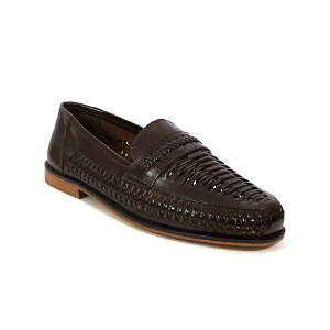 fBA[X^bOX Y Xb|E[t@[ V[Y Men's Puebla Huarache Slip-on Loafers Dark Brown