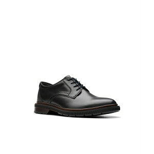 N[NX Y Xb|E[t@[ V[Y Men's Collection Burchill Derby Slip On Shoes Black Leather